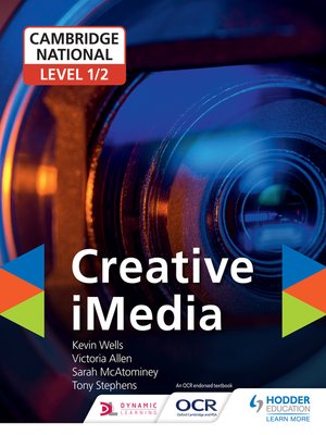 cover image of Cambridge National Level 1/2 Creative iMedia